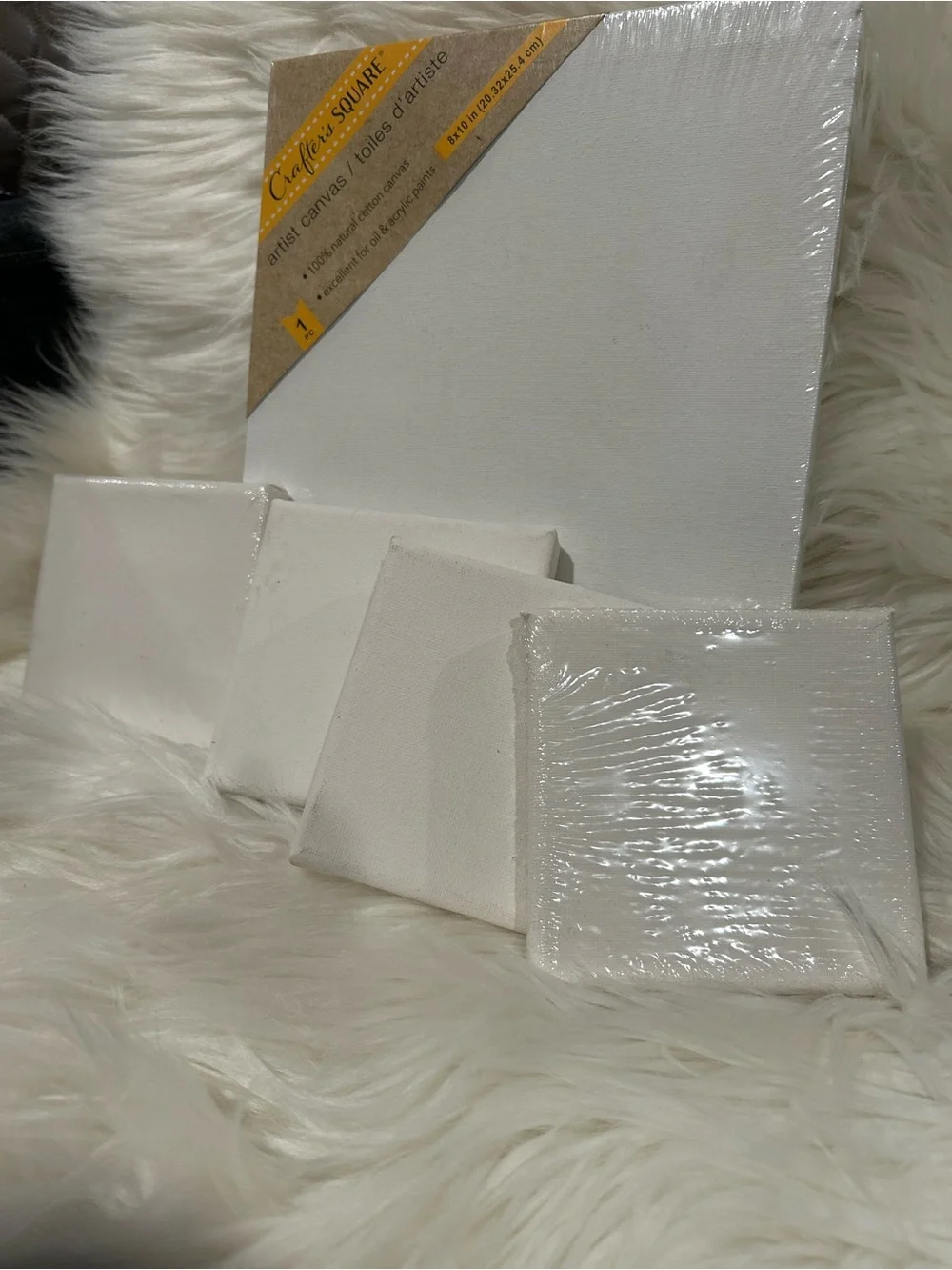 White Artist Canvas Set - Multipack